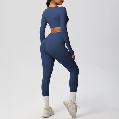 SOLBANA Studio Brushed 2-Piece Legging Set - alternate product view