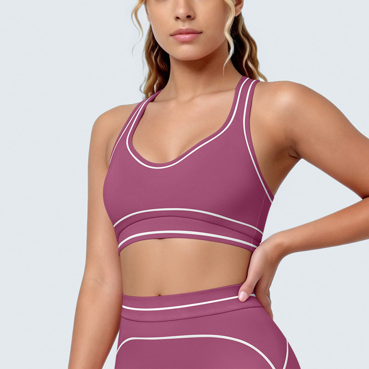 SOLBANA Contour Contrast U-Back Bra