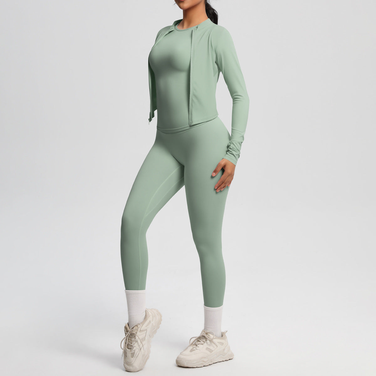 Women's Studio Zip three-piece activewear set
