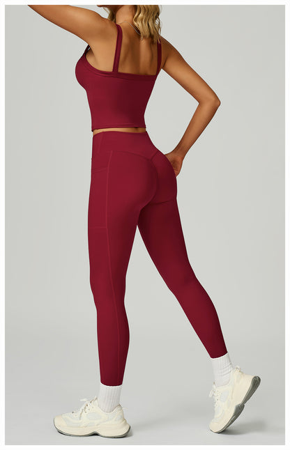 SOLBANA Studio Cross-Waist Legging - alternate product view
