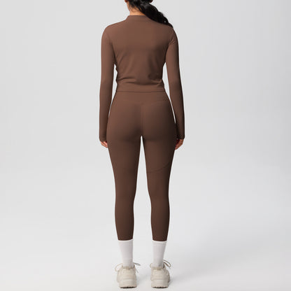 SOLBANA Form Zip Jacket 2-Piece Pant Set - alternate product view