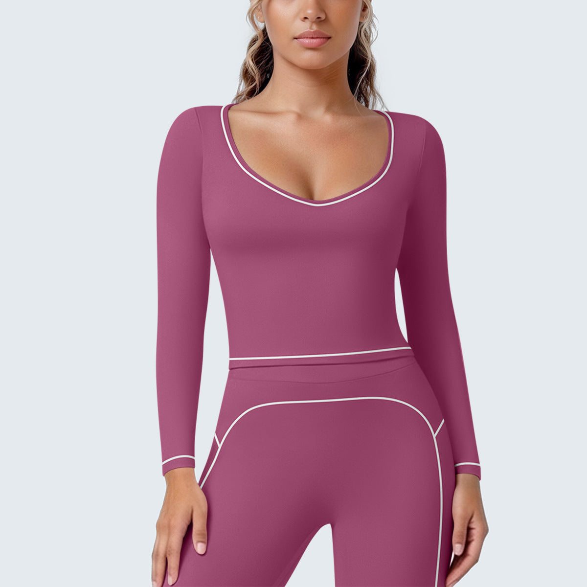 SOLBANA Contour Contrast Long Sleeve - alternate product view