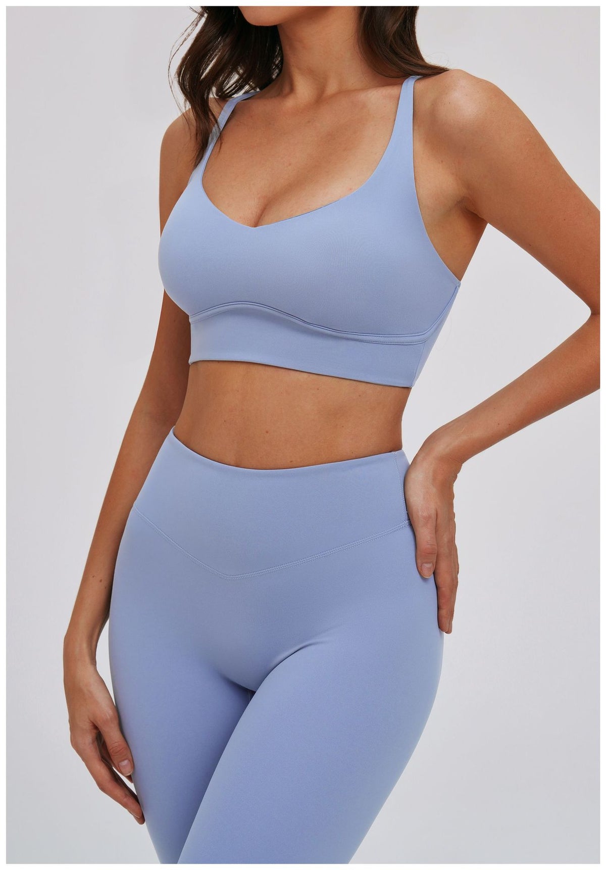 SOLBANA Studio Cutout Crossback Bra - alternate product view