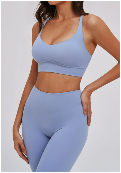 SOLBANA Studio Cutout Crossback Bra - alternate product view