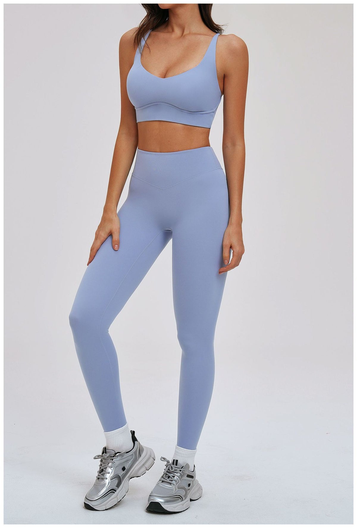 SOLBANA Studio Cutout Crossback Bra - alternate product view