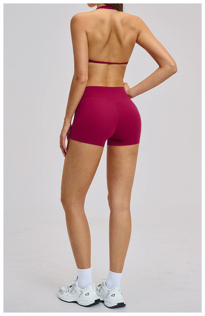 SOLBANA Studio Cutout Halter 2-Piece Short Set - alternate product view