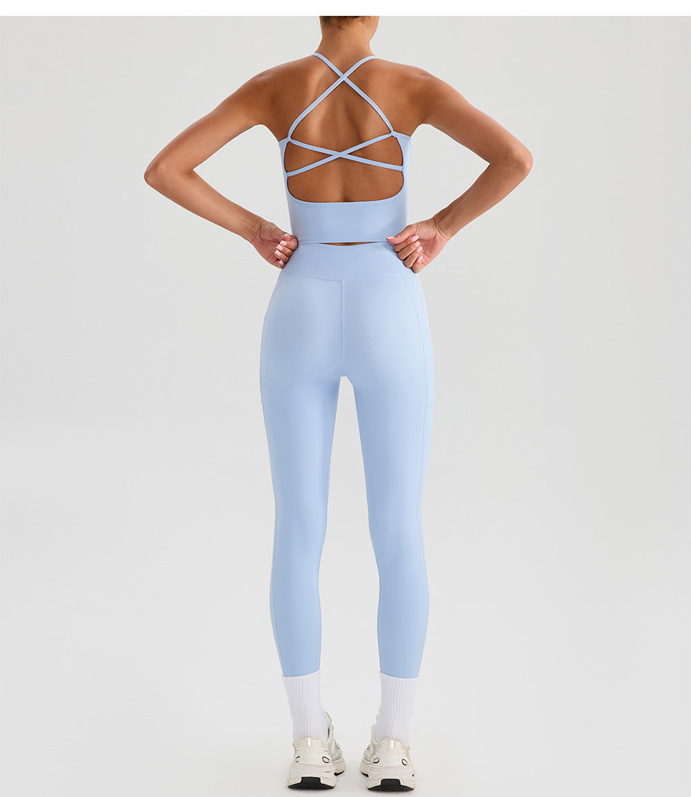 SOLBANA Form Cross-Waist Pocket Legging - alternate product view