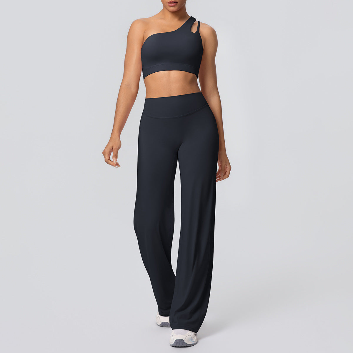 SOLBANA Studio Asymmetric 2-Piece Straight-Pant Set - alternate product view