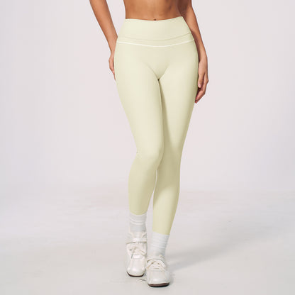 SOLBANA Riviera Colourblock Legging in Cream