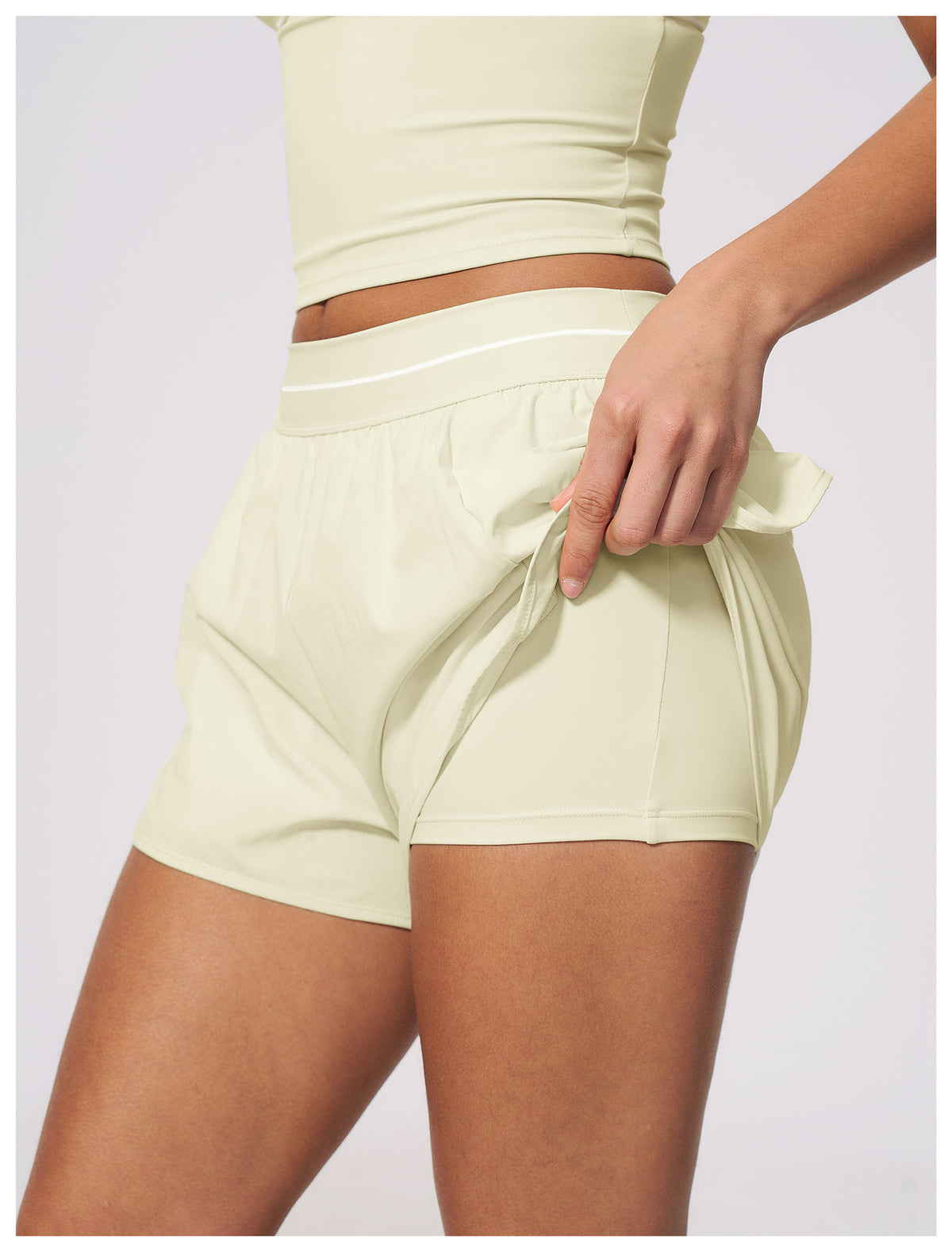 SOLBANA Riviera Layered Stripe Short - alternate product view