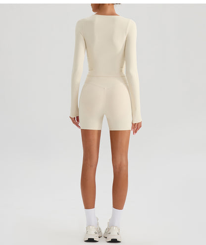 SOLBANA Studio Deep-V Long Sleeve - alternate product view