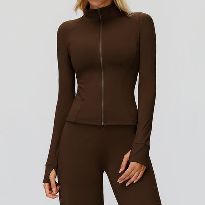 SOLBANA Form Thermal Jacket in Espresso