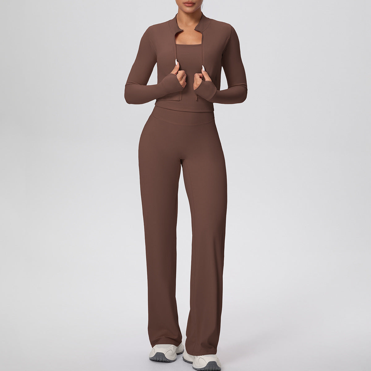 Coast Travel three-piece activewear set by SOLBANA