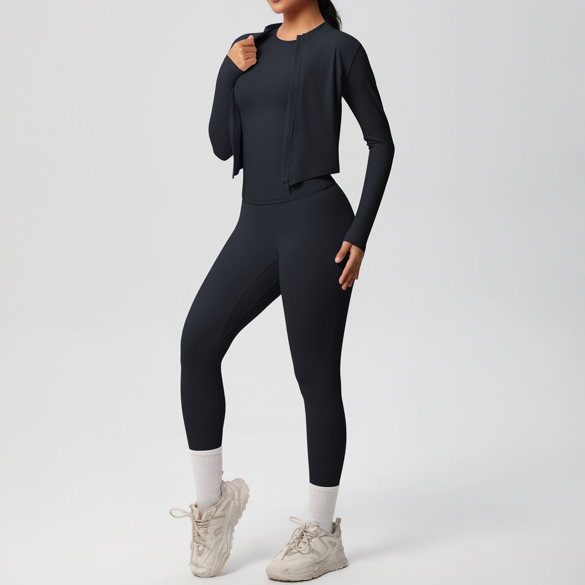 SOLBANA Studio Zip coordinated activewear set