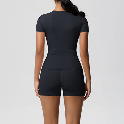 SOLBANA Form Tee 2-Piece Short Set - alternate product view