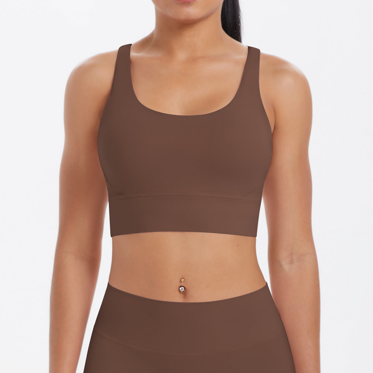 SOLBANA Form Double-Strap Crossback Bra - alternate product view