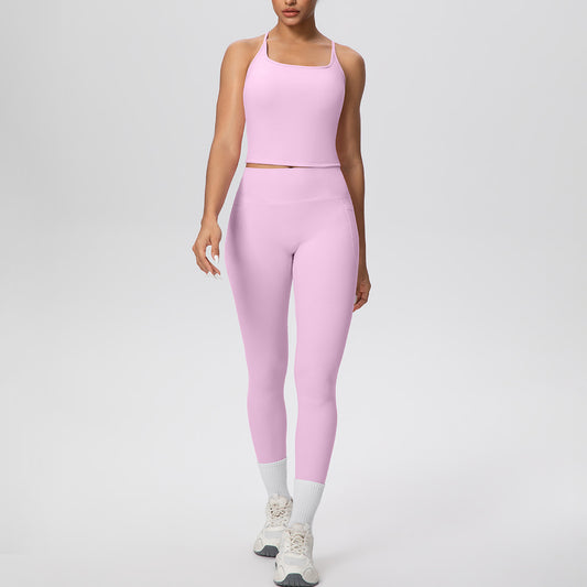 SOLBANA Form Pocket 2-Piece Legging Set
