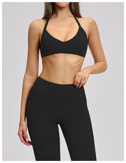 SOLBANA Form Open-Back Halter Bra - alternate product view