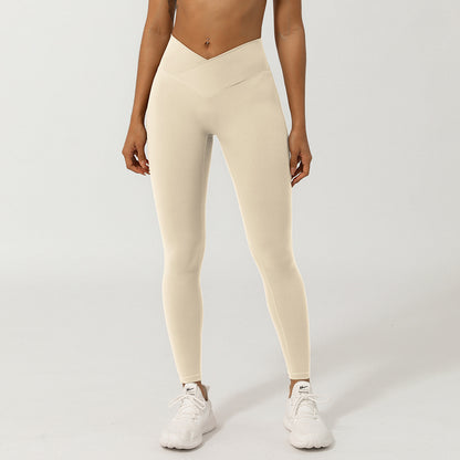 SOLBANA Studio Crossback 2-Piece Legging Set in Yellow