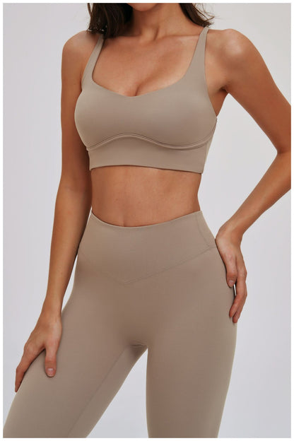 SOLBANA Studio Cutout Crossback Bra - alternate product view