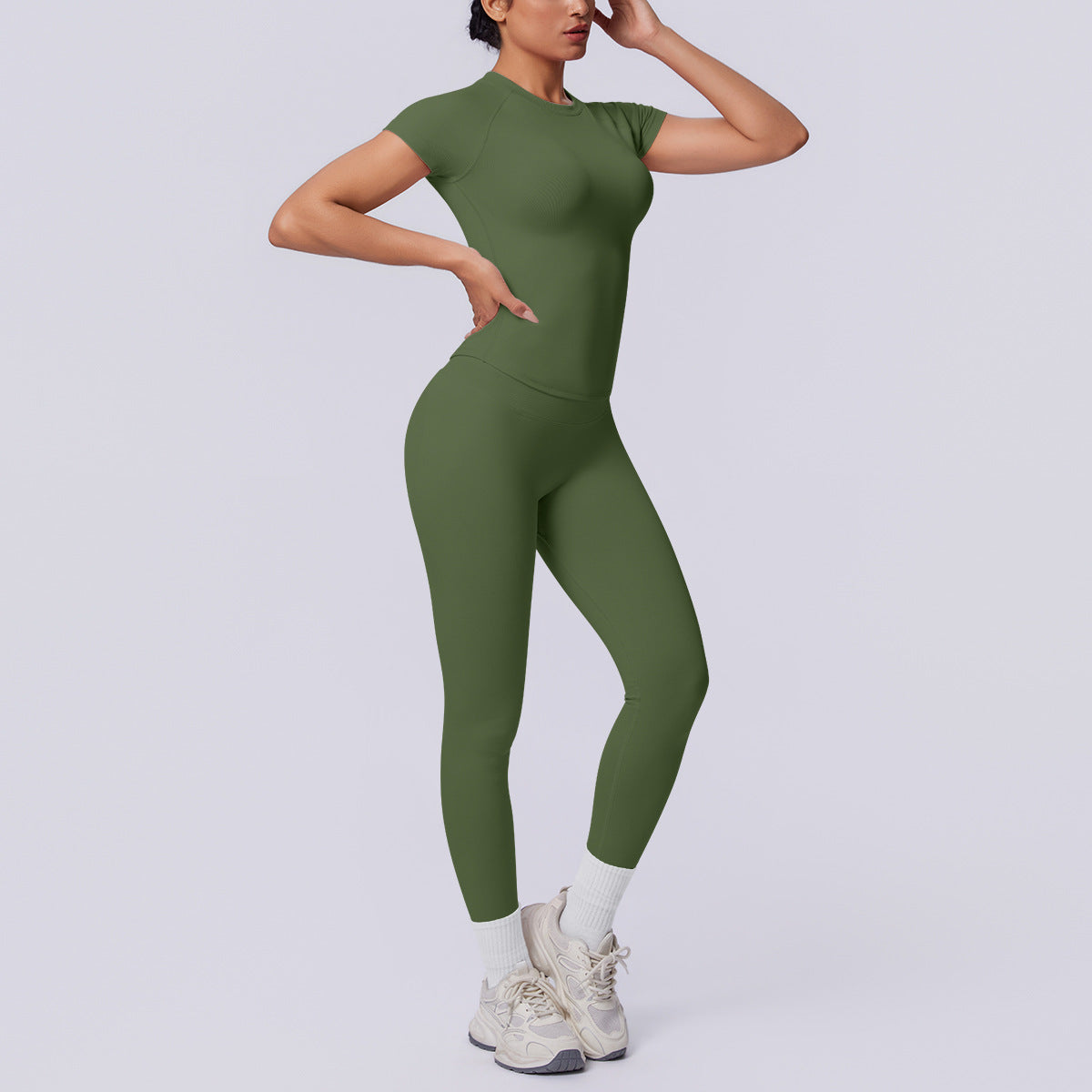 SOLBANA Studio Tee Legging Set - alternate product view