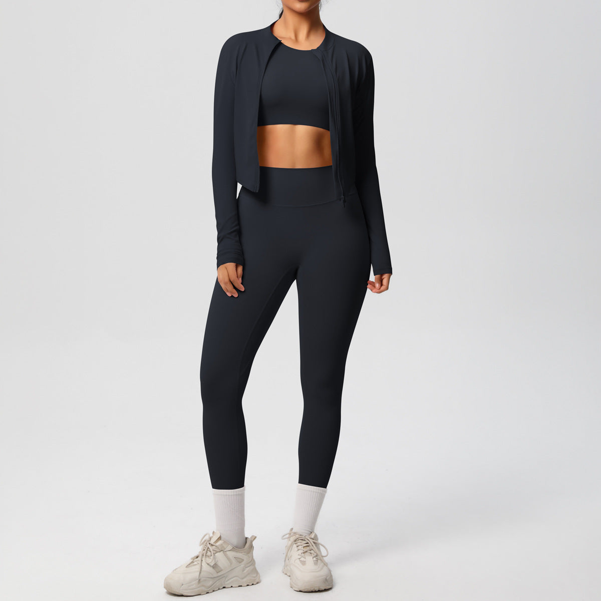 SOLBANA Studio Sculpt Zip matching studio outfit