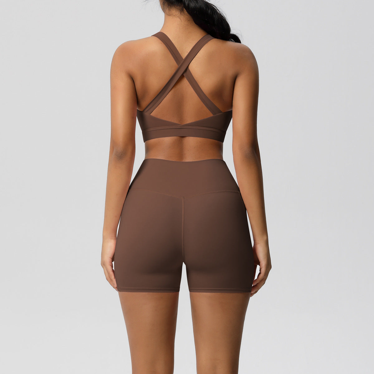 SOLBANA Studio Halter Pocket 2-Piece Short Set - alternate product view
