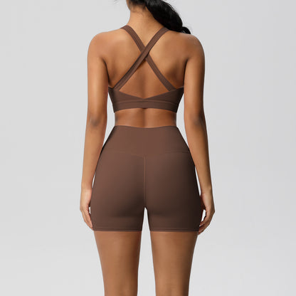 SOLBANA Studio Halter Pocket 2-Piece Short Set - alternate product view
