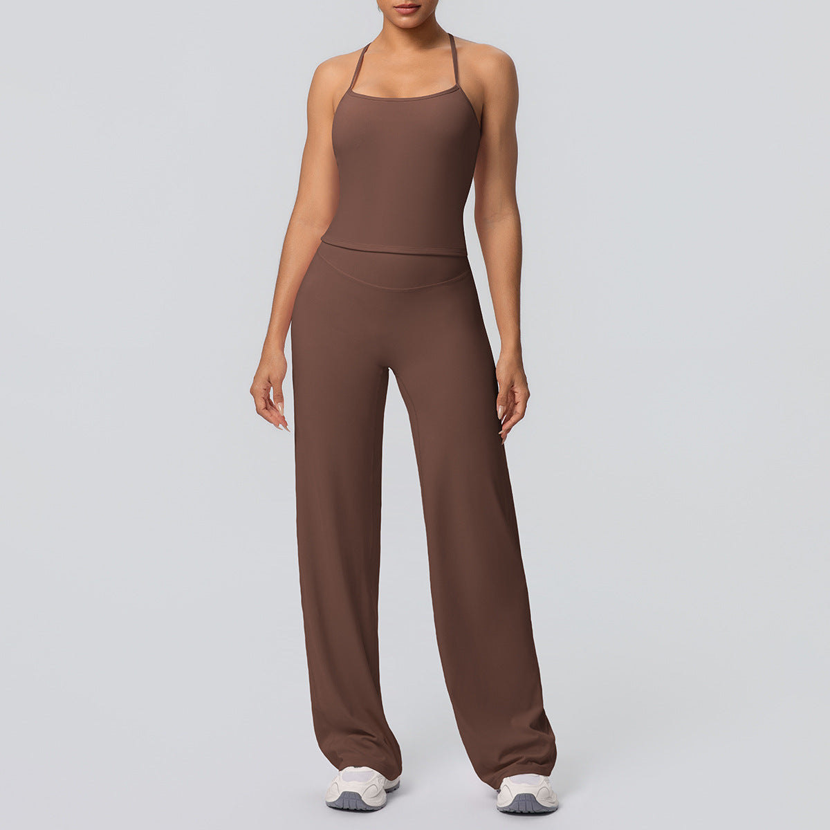 SOLBANA Studio Tie-Strap 2-Piece Pant Set - alternate product view