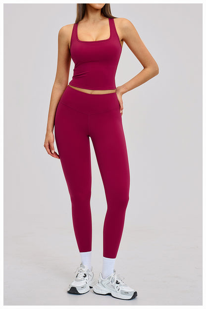 SOLBANA Studio Sculpt Crossback 2-Piece Legging Set - alternate product view