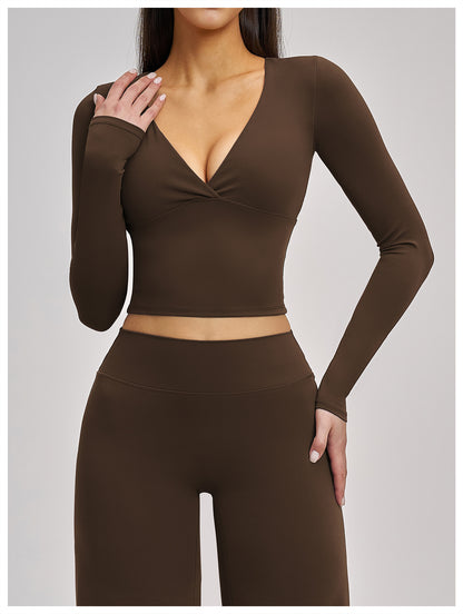 SOLBANA Studio Ruched Long Sleeve - alternate product view