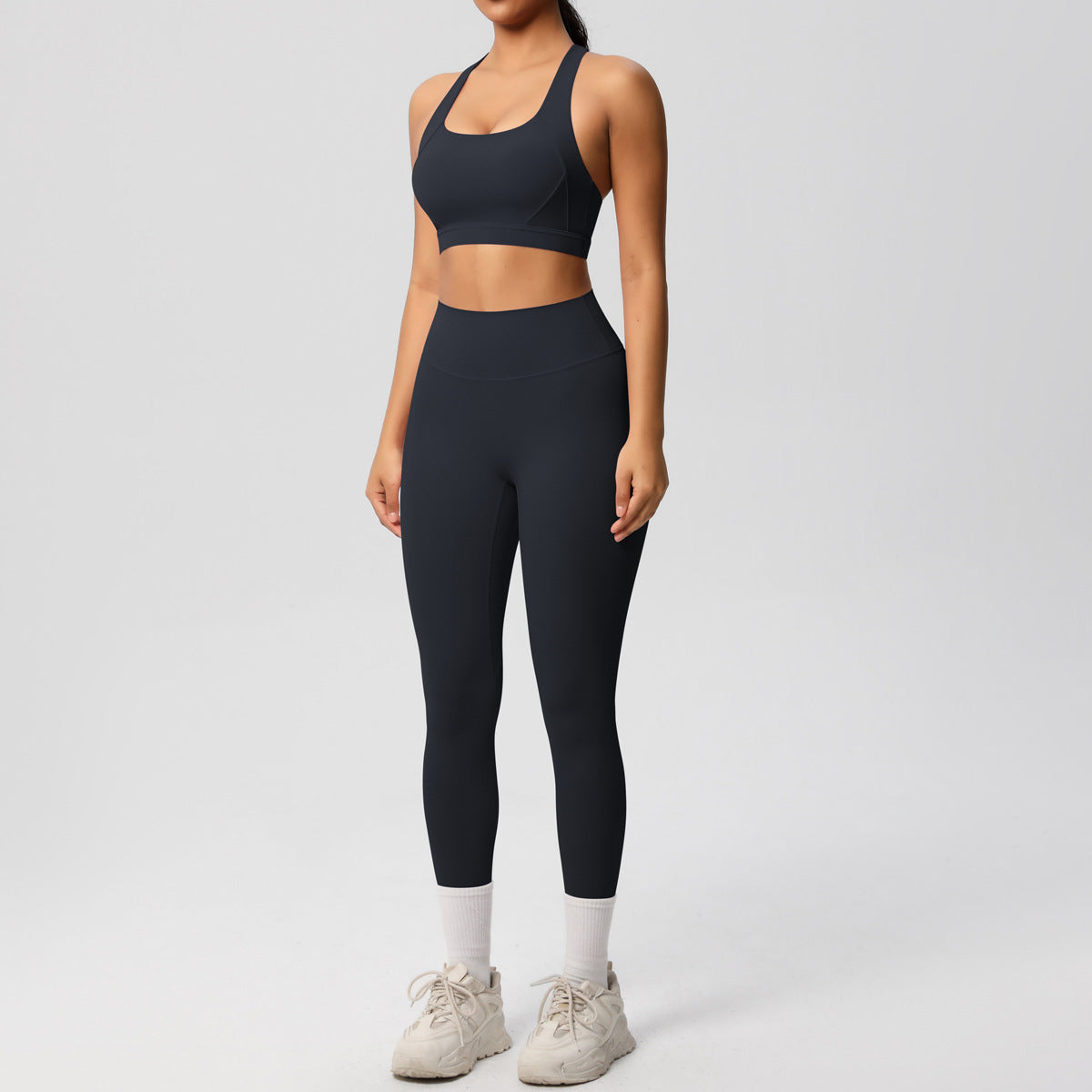 SOLBANA Studio Tie-Back 2-Piece Legging Set - alternate product view