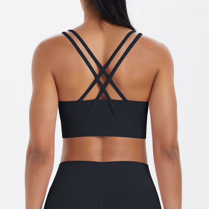 SOLBANA Form Double-Strap Crossback Bra - alternate product view