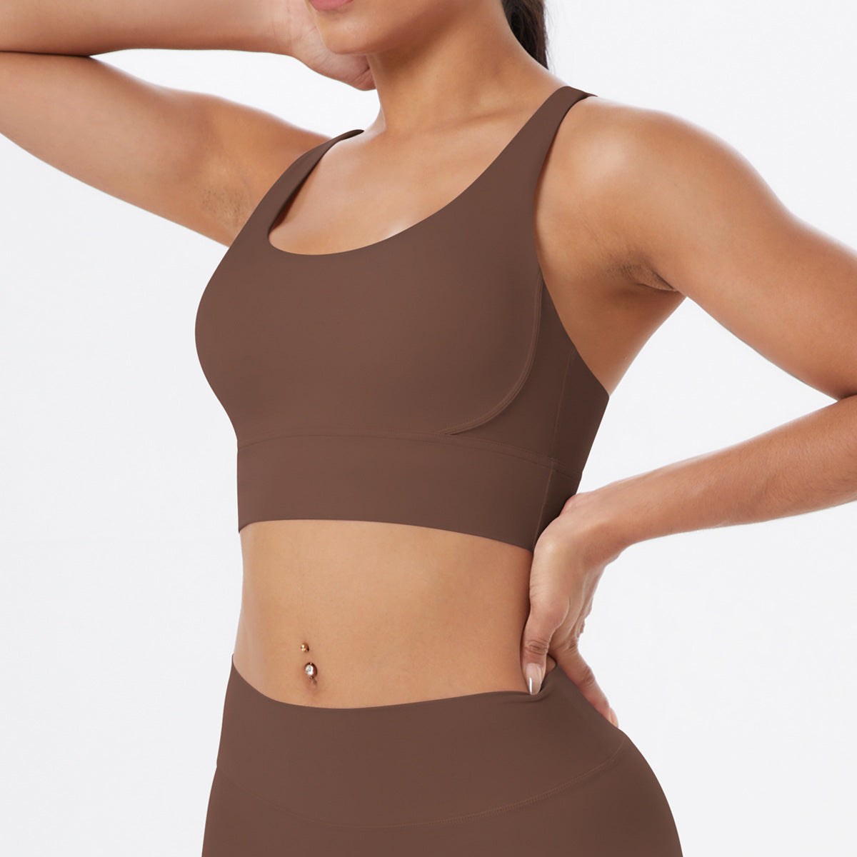 SOLBANA Form Double-Strap Crossback Bra - alternate product view