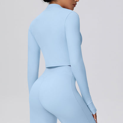 SOLBANA Form Cropped Zip Jacket