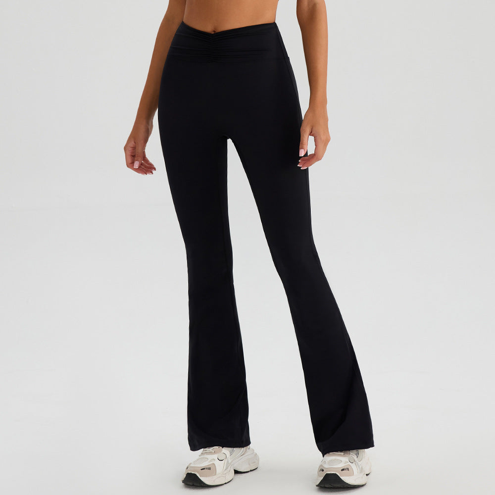 SOLBANA Form Ruched Flare in Midnight