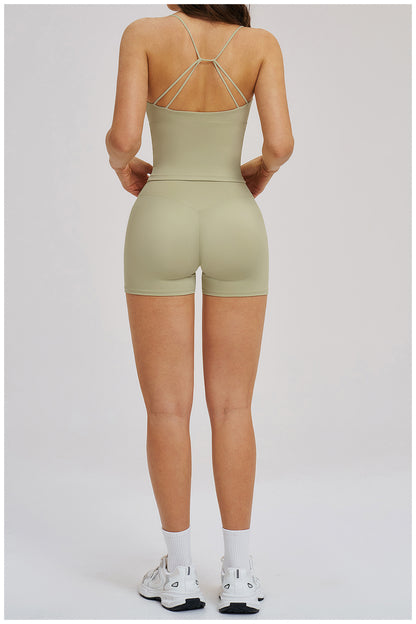 SOLBANA Studio Ruched Short Set - alternate product view