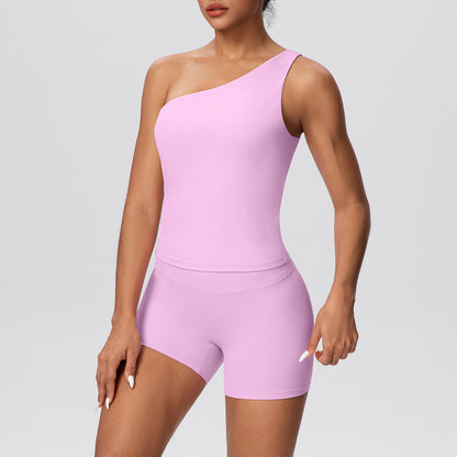 SOLBANA Studio Asymmetric 2-Piece Short Set