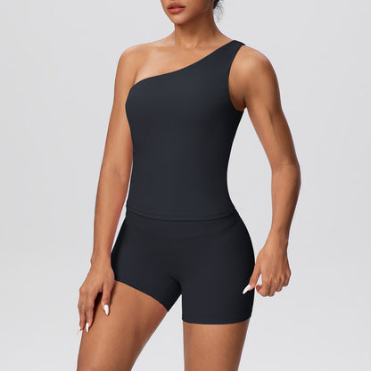 SOLBANA Studio Asymmetric 2-Piece Short Set - alternate product view