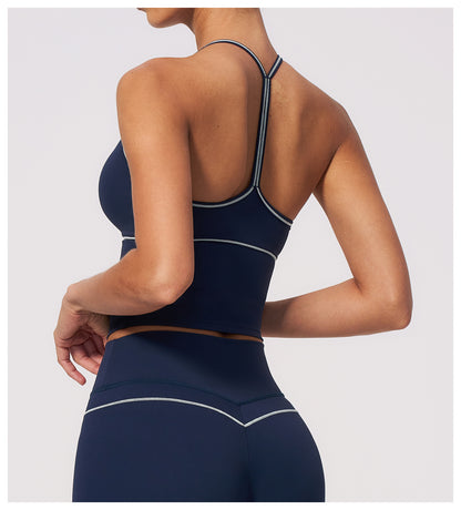 SOLBANA Riviera Contrast Halter Top - alternate product view