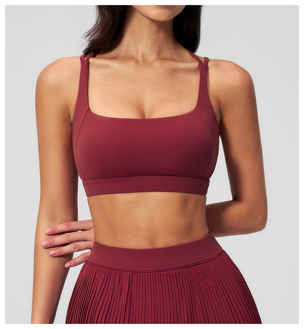 SOLBANA Studio Cutout Back Bra - alternate product view