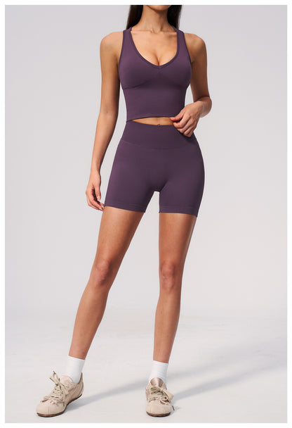 SOLBANA Form Sculpt V-Neck Tank - alternate product view