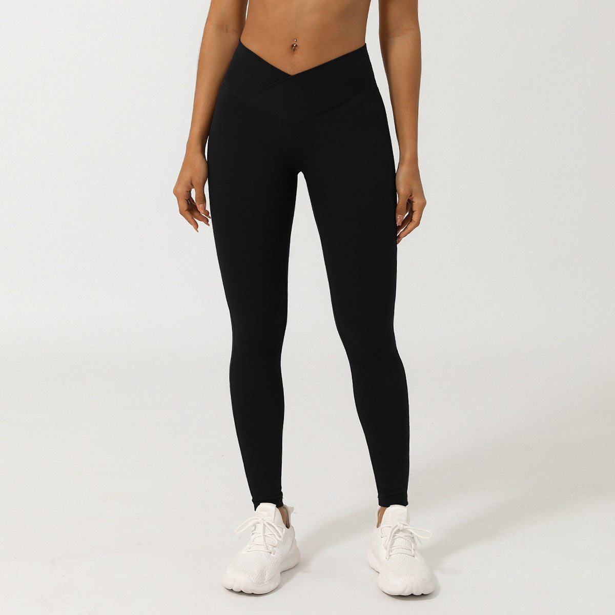 SOLBANA Studio Crossback 2-Piece Legging Set in black