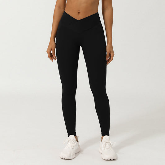 SOLBANA Studio Crossback 2-Piece Legging Set in black