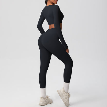 SOLBANA Form Long-Sleeve 2-Piece Legging Set - alternate product view