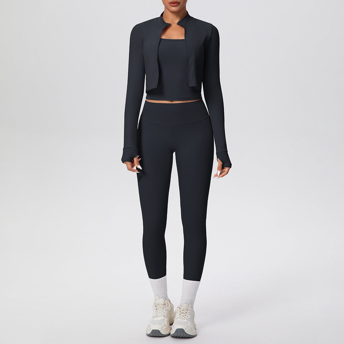 SOLBANA Coast Core 3-Piece Pant Set in black