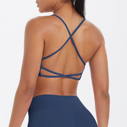 SOLBANA Studio Tie Crossback Bra - alternate product view
