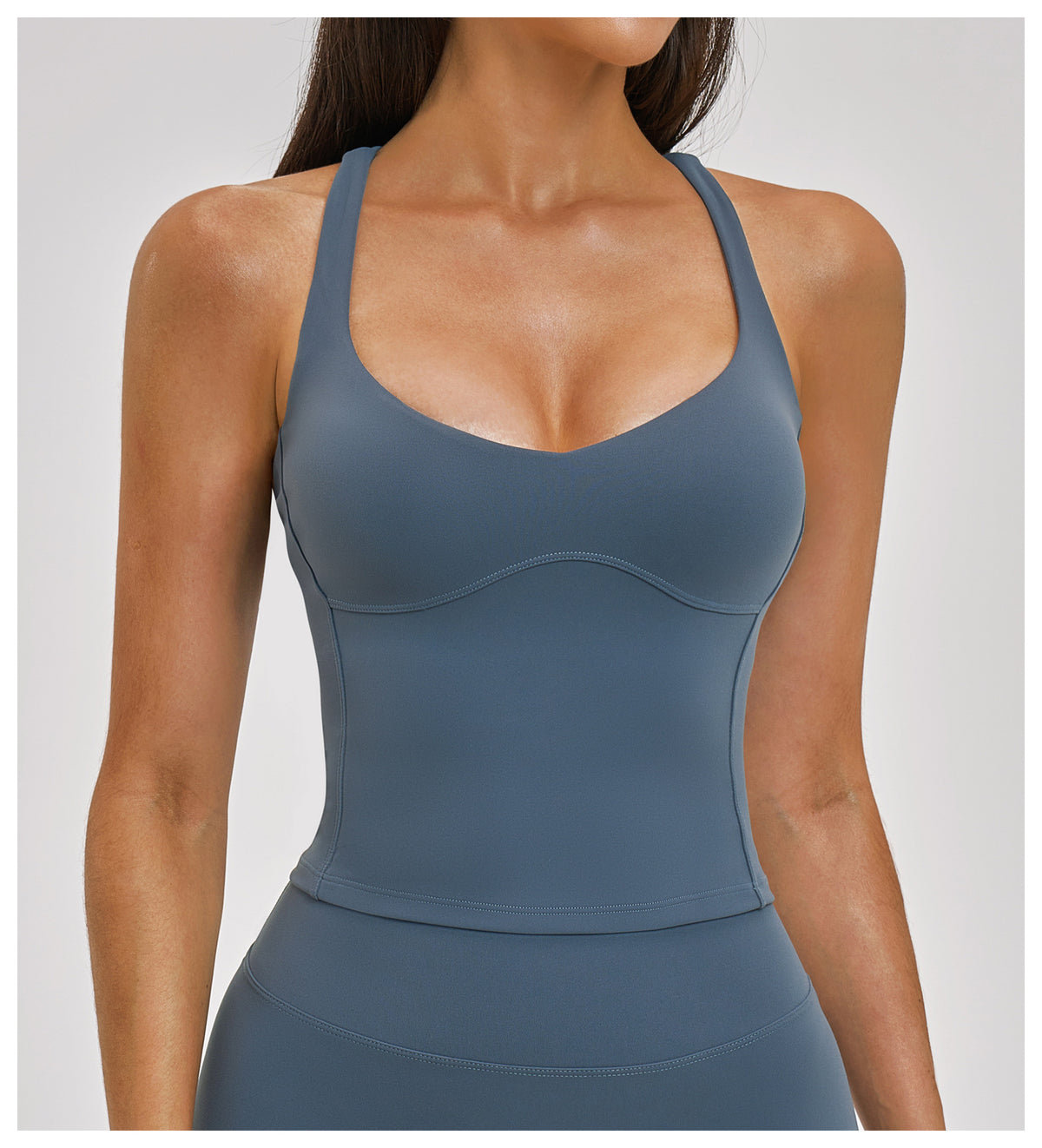 SOLBANA Form Crossback Tank - alternate product view