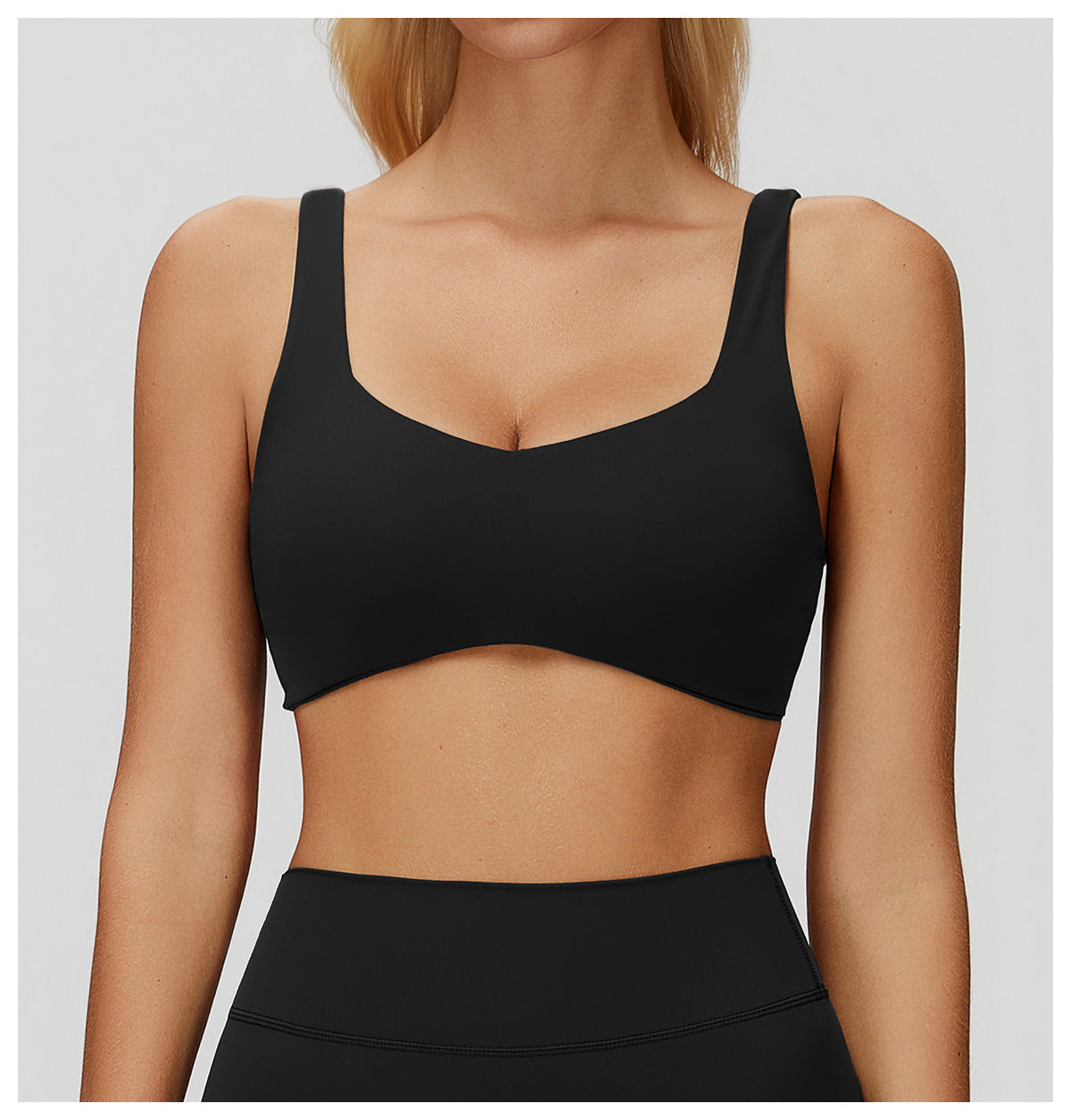 SOLBANA Studio Fine-Strap Bra - alternate product view
