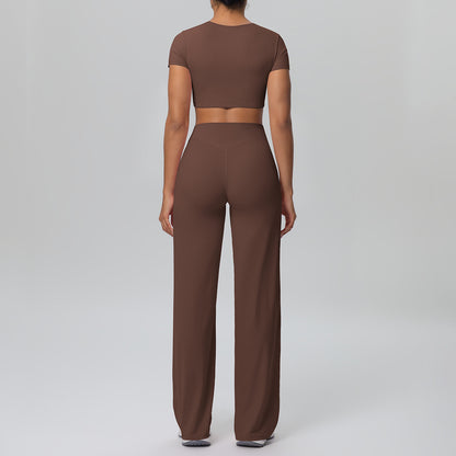 SOLBANA Coast Tee 2-Piece Pant Set - alternate product view